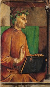 Dante Alighierin (1265-1321) muotokuva, n. 1475